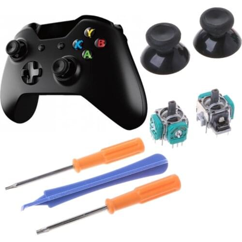 1 Set Analog Joysticks Thumbstick Cap Screwdriver Repair Tool For Xbox One Controller
