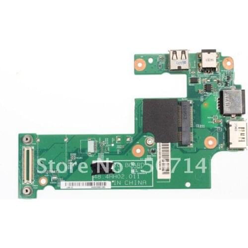 FREE SHIPPING for Dell Inspiron 15R N5010 DG15 IO Board 48.4HH02.011 USB E-SATA Lan DC 01002