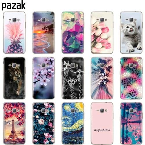 Case for Samsung J1 2016 case coque SM-J120F soft tpu silicon back cover on for Samsung Galaxy J1 2016 copas bumper shockproof