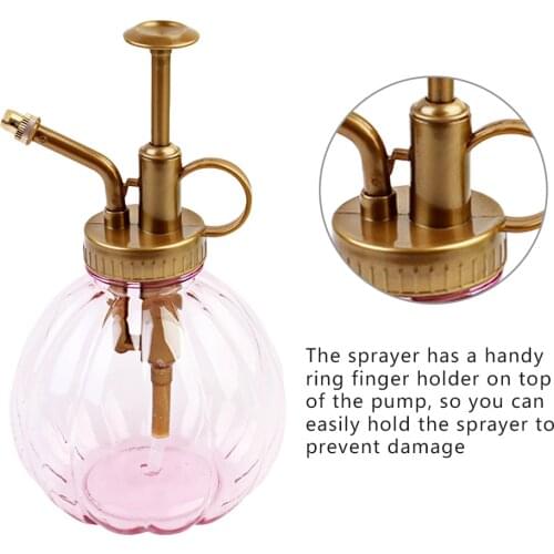 Garden Plant Flower Watering Pot Spray Bottle Gardening Mister Sprayer Retro Planting Kettle Pumpkin Shape Spray Bottle