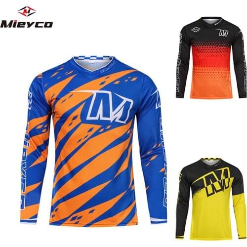 Mieyco Maillot Mtb Hombre Ropa Deportiva Hombre Maglie Uomo Baju Sepeda Pria Mtb Shirt Downhill Jersey Stretech Anti-sweat