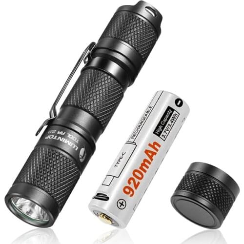 Lumintop Tool AA 2.0 mini flashlight support 14500/AA 127 meters 650 lumens 4 Outputs with Memory with Strobe EDC pocket torch