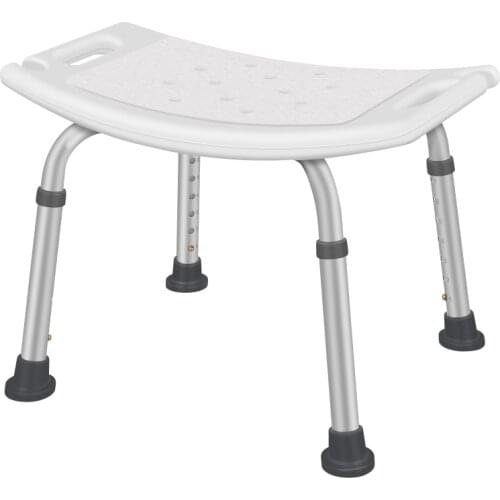 Non-slip Bath Chair 6 Gears Height Adjustable Elderly Bath Tub Shower Chair Bench Stool Seat Safe Bathroom Chairs