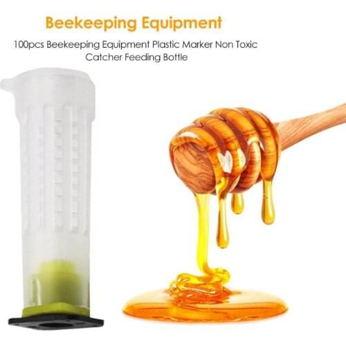 100pcs/lot Bee Equipment Queen cage 7.6cm 2.6cm diameter The new beekeeping equipment Insects tools wholesale Bee feeder