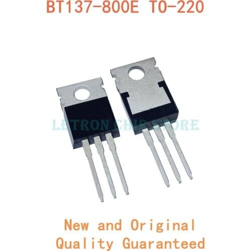 10PCS BT137-800E TO220 BT137-800 TO-220 BT137 800E original and new IC Chipset