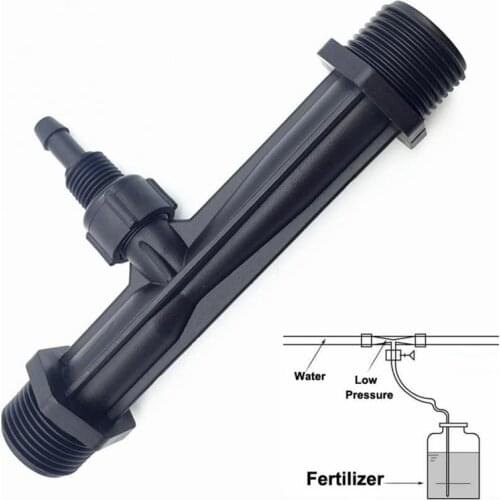 NuoNuoWell 1/2'' 3/4" 1 inch Irrigation Venturi Tube/Ozone-Water Fertilizer Mixer Injector Agriculture Garden Supplies