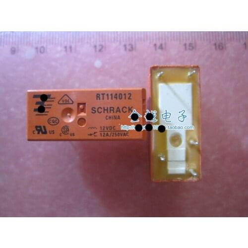 5piece) Relay RT114005 5VDC RT114012 12VDC RT114024 24VDC 5PIN 12A 250VAC 24V 12V 5V new and original