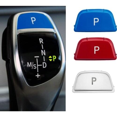Gear Shift Knob P Button Cover Trim Cap replacement Fit For BMW 2 3 4 5 6 Series X3 X4 F22 F23 F30 F31 F34 F32 F33