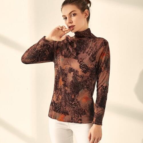 Wool Sweaters for women Ultra-fine wool Turtleneck Undershirts Reversible style sweater Plus size winter clothes for women