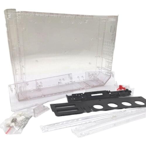 Replacement Case Cover Housing Shell For Wii Full Host Shell Crystal Colors Case Housing For Wii Console