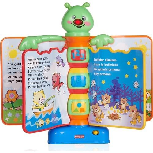 Have Fun & Learn Educational Storyteller Caterpillar (English), Teaches Alphabet, Numbers, colors and Basic Words, With Music