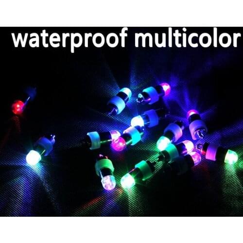 Waterpoof Mini LED Light for Party paper Lantern Balloon Submersible led lights Lamp Floral Wedding Vases Bowl decoration