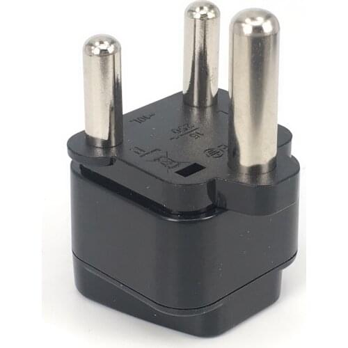 1 PC Hot Sale Universal UK/US/EU/AU to South Africa 3 pin Travel Power Adapter Plug 15A 250V Electronic Device Charging
