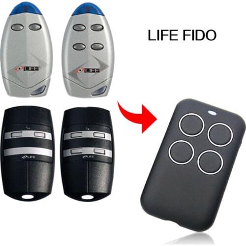LIFE FIDO remote control gate remote control LIFE FIDO garage door remote control 433MHz