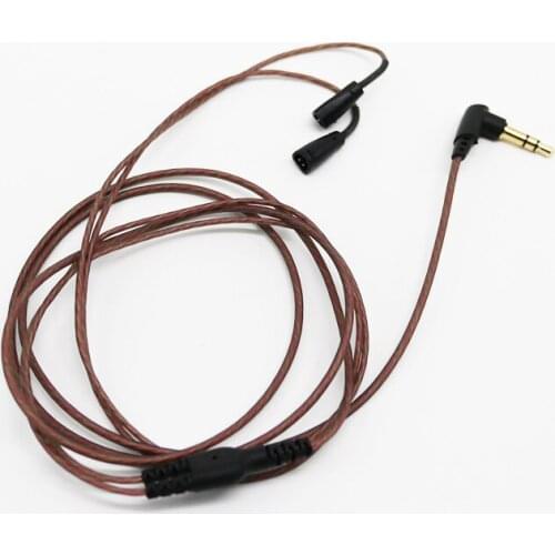 1.2m Audio Cable Cords for Sennheiser IE8 IE80 IE8I Headphone Headset Aux Wire Line Earphone Replacement Cable Accessories 5pcs