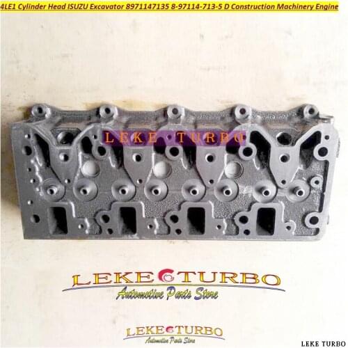 4LE1 Engine Cylinder Head 8971147135 For ISUZU Excavator 8-97114-713-5 8 97114 713 5 Diesel Construction Machinery Engine New