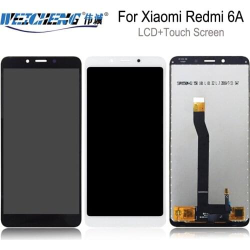 5.45" lcd Black/White For Xiaomi Redmi 6A LCD display +touch screen digitizer Assembly for Redmi 6A lcd Redmi 6 lcd