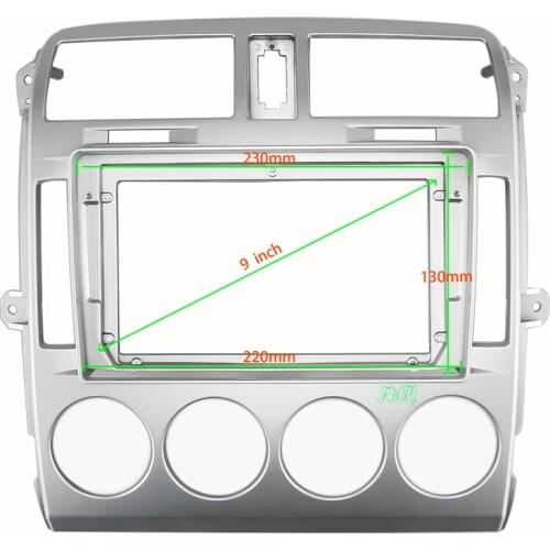 9 INCH Car Audio Frame GPS Navigation Fascia Panel Car dvd Plastic Frame Fascia is suitable for 2002-2006 KIA CARNIVAL