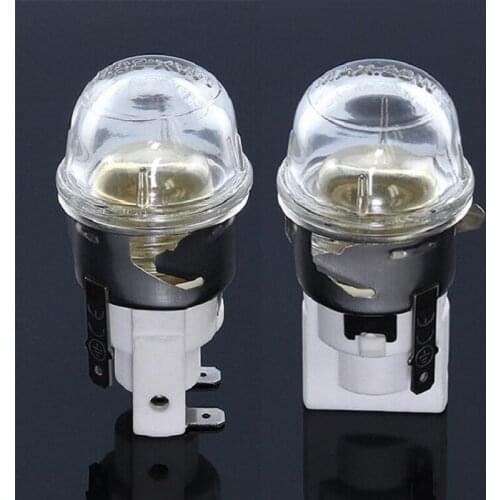2P Household baking Lamp Holder Ceramic oven E14 lamps Holder socket X2