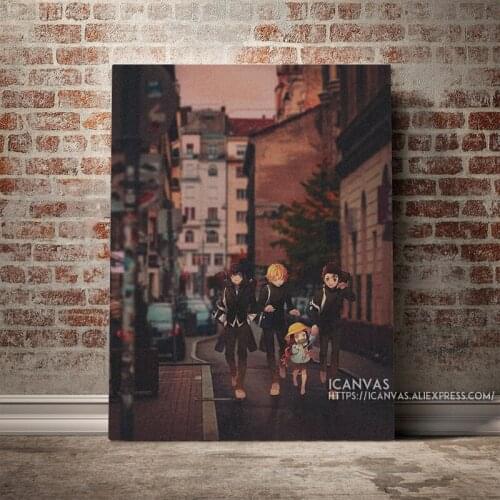 Real life fanarts Demon Slayer Decoration Prints Home Decor Canvas Living Kids Room Bedroom Painting Wall Art Studio Poster