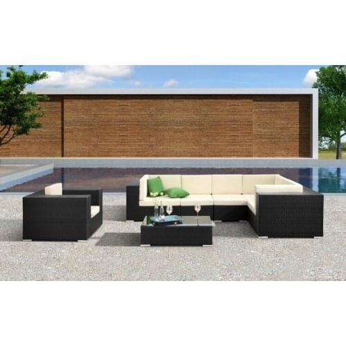 Sofa Furniture Living Room Mateus Outdoor Wicker 6 pc Modular Sectional Sofa