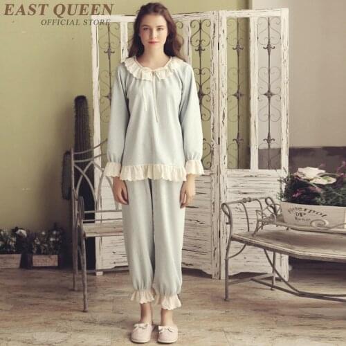 Женские длинные пижамы EASTQUEEN China At AliExpress