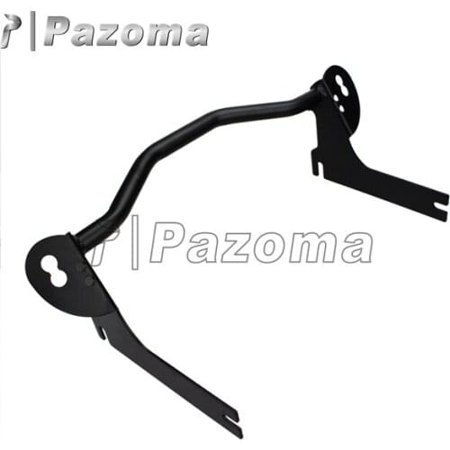 Motor Bike Stainless Steel Passing Auxilary Lamp Mounting Bracket Light Bar for Harley Road King 1994-2013