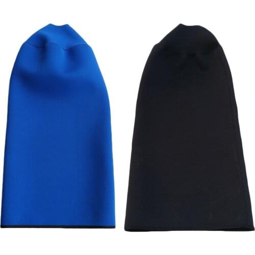 Lots 2 Diving Tank Cover Cylinder Bottle Guard Neoprene Stretchty Black+Blue