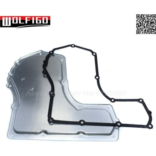 WOLFIGO New 4T40E 4T45E Transmission Oil Pan & Gasket For Buick Chevy Olds Pontiac 1995+ 8685184,24203590,354-6202,41868,14765