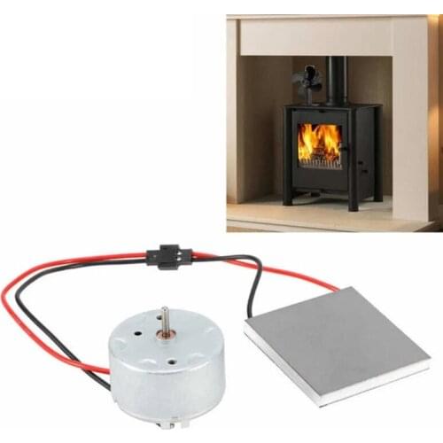 2021 New Electric Motor with Heating Generator Sheet for Fireplace Fire Heat Powered Fan Stove Burner Heating Replace Parts