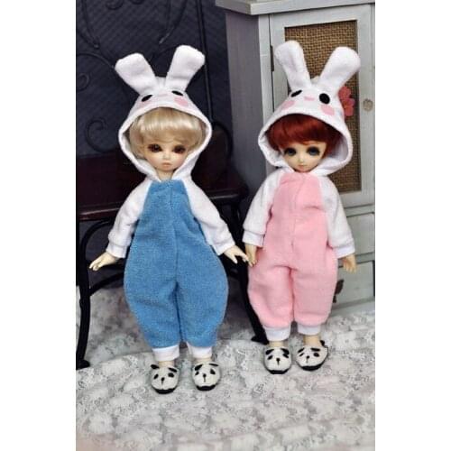 1/6 scale BJD doll clothes Cute rabbit pajamas for BJD/SD accessories YOSD.Not included doll,shoes,wig and other A0899