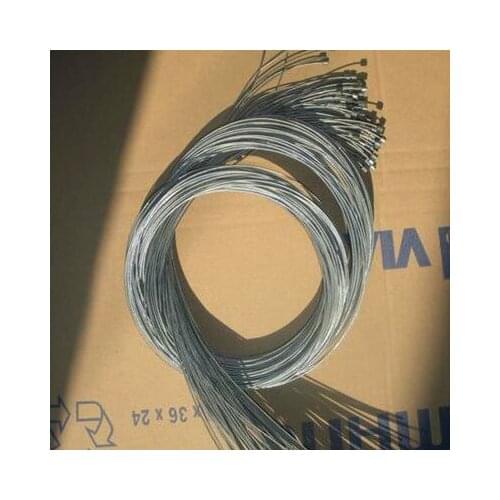 Wholesale 50pcs/lot 2000mm 2 meters Derailleur cables for Road Bike MTB Steel Shifting Cables Free Shipment