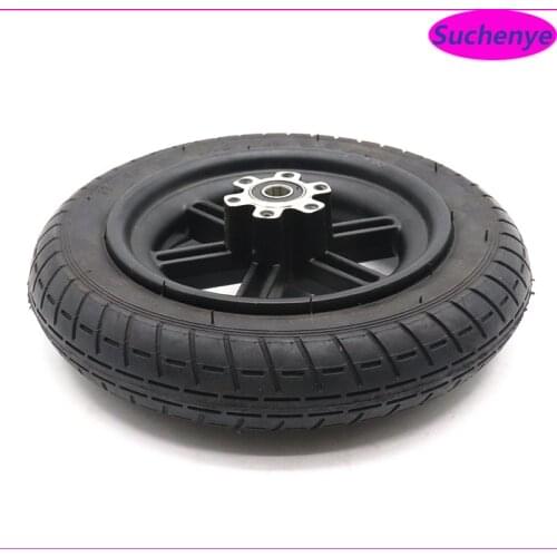 Easy to Install 10 inch Rear Wheel Hub Disc brake Disc tyre axle for Xiaomi Mijia M365 Wheel Electric Scooter WanDa 10x2 wheel