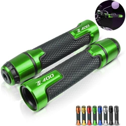 7/8" Aluminum Motocycle Handlebar Hand Grips hand grip For Kawasaki Z400 2010-2019