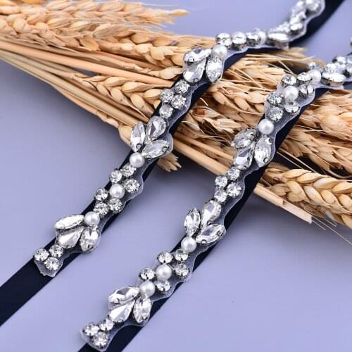 Rhinestones Wedding Dress Blet Bridal Belt Belt for Women Wedding Accessories Bridesmaid Sash Belt for Evening Dressses ZMS09