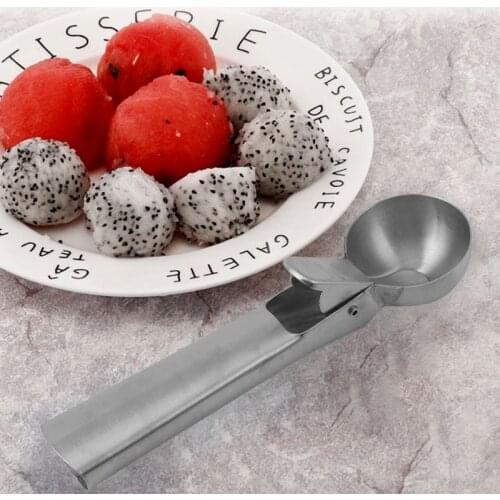 Ice Cream Scoop Stainless Steel Cookie Dough Scooper For Fruit Melon Baller Digging Ball Kitchen Confectionery Tool Accessories