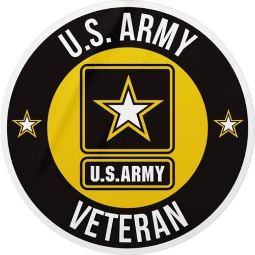 U.S Army Veteran Vinyl Decal Sticker Navy Marines Military Car Laptop USA