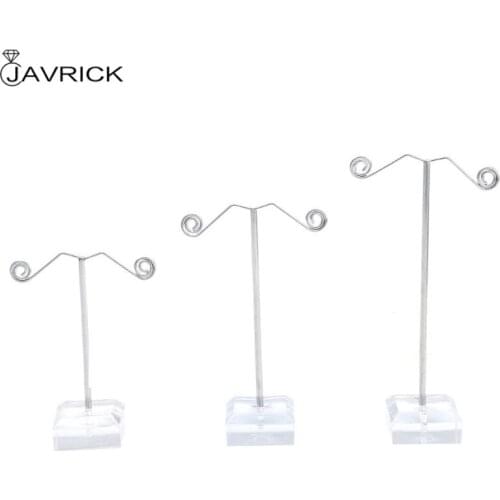 3pcs Acrylic Metal Tree Earring Necklace Jewelry Display Stand Rack Holder Hot