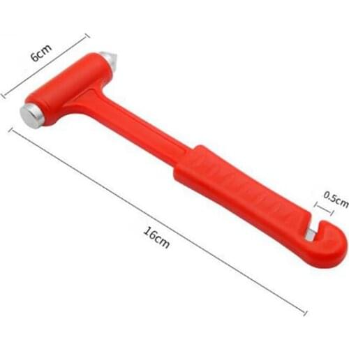 Safety Hammer, Emergency Escape Tool with Car Window Breaker and Seat Belt Cutter, Life Saving Survival Emergency Hammer