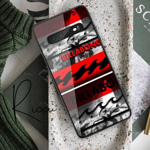 Australian surf brand Phone Case Tempered Glass For Samsung S20 Plus S7 S8 S9 S10E Plus Note 8 9 10 Plus A7 2018