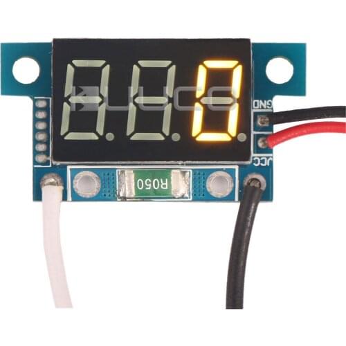 5 PCS/LOT Digital Current Meter/Digital Gauge DC 0~1A Ammeter/Panel Meter DC 5V 12V 24V Ampere Meter/Current Tester