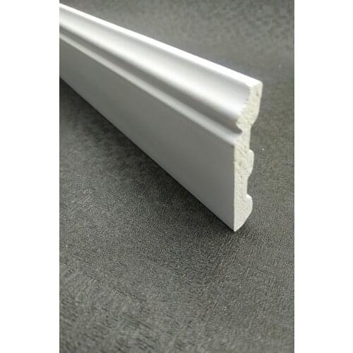 DECOGOLD PAINTABLE DECORATIVE POLYURETHANE WALL MOLDING 8 CM X 100 CM X 5 PIECES TOGETHER DF-6017