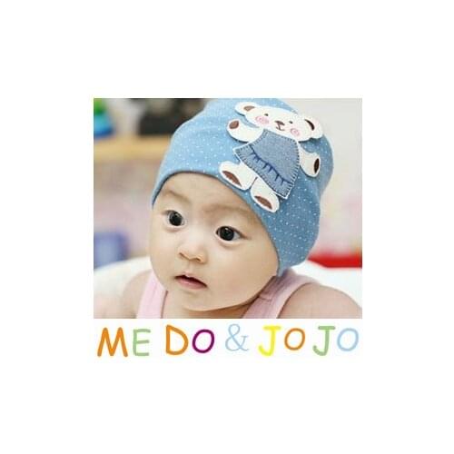 Infants and children set of head cap children hat cartoon Winnie the bonnet patch cap infant / child hat