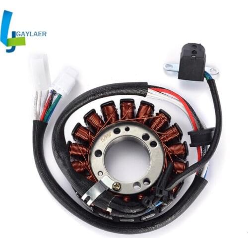 Motorcycle Generator Stator Coil for Kawasaki KSF400 KFX400 2003-2007 2004 2005 2006 21003-S006