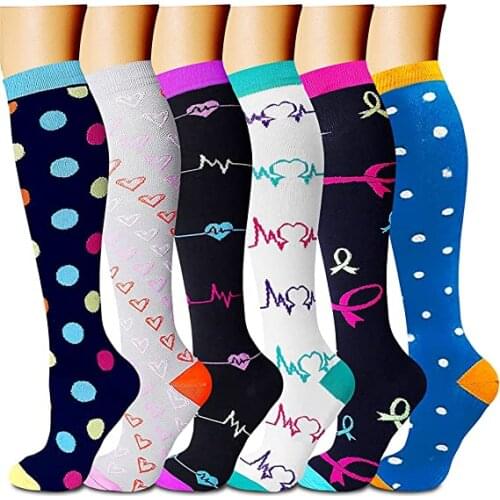 Size XXL New Compression Socks Plus Size Running Women Men Socks Best For Running,Medical,Nurse,Travel,Circulation,Cycling Socks