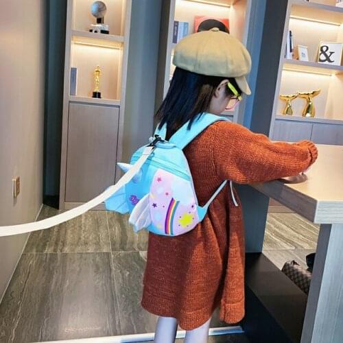 Korean new Unicorn lost childrens schoolbag primary school schoolbag kindergarten backpack 1 to 6 years old