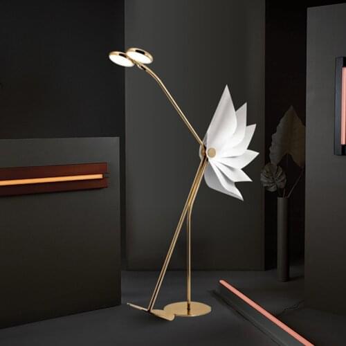Novelty LED living room floor lamp floor lamp adjustable height bedside floor lamp Denmark modern minimalist bedroom floor lamp