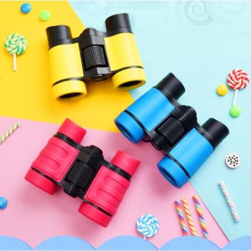 Focal Adjustable Children Binoculars Telescope Toy Game Props Birthday Present for Entertaining Bird Watching