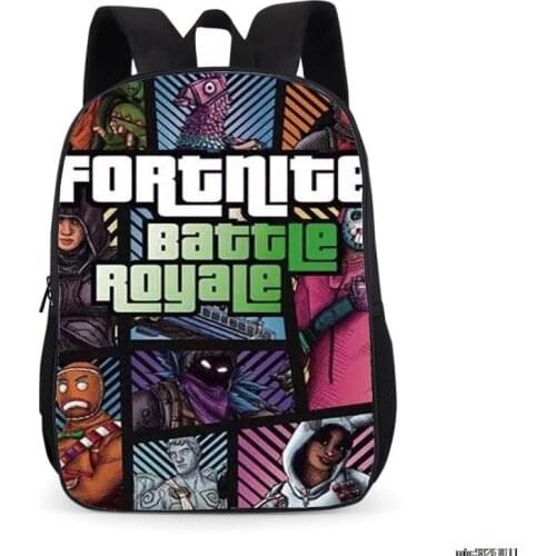 Fortnite Backpack Girls Cartoon Kids Kindergarten Bag Rainbow Children School Bags Bookbag Kawaii School Backpacks Gift