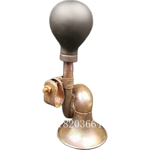 Old Chinese Beijing old metal gas horn old bicycle decoration